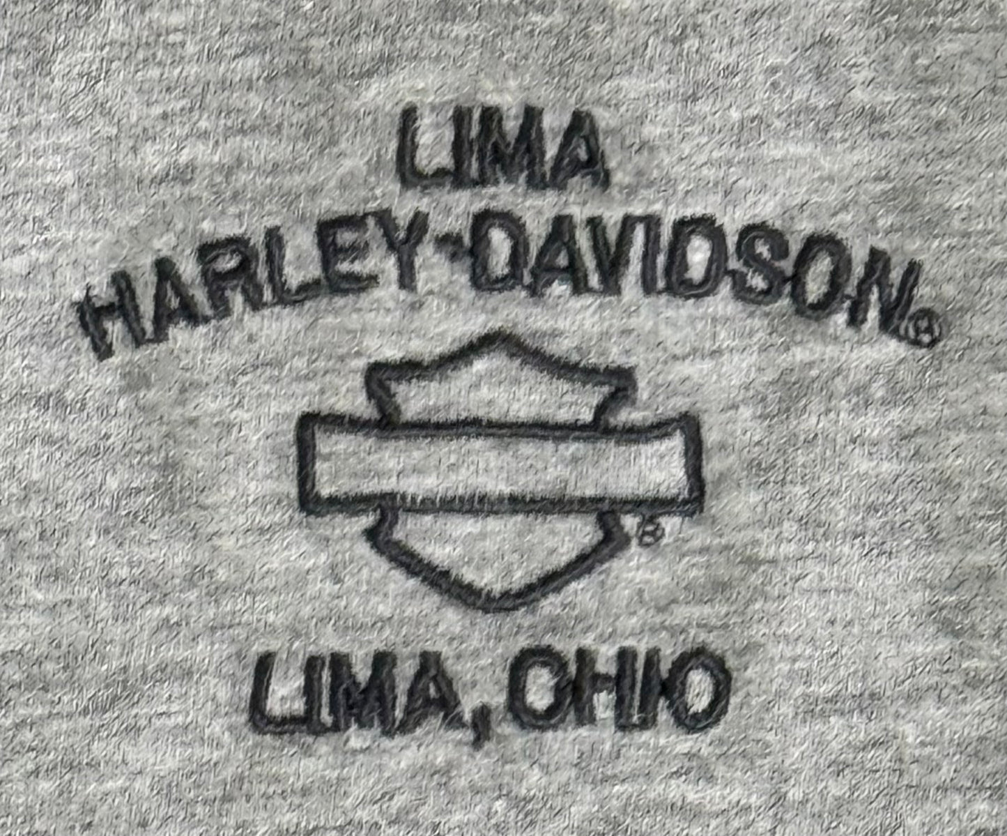 Vintage Double Layer Harley Davidson Tee