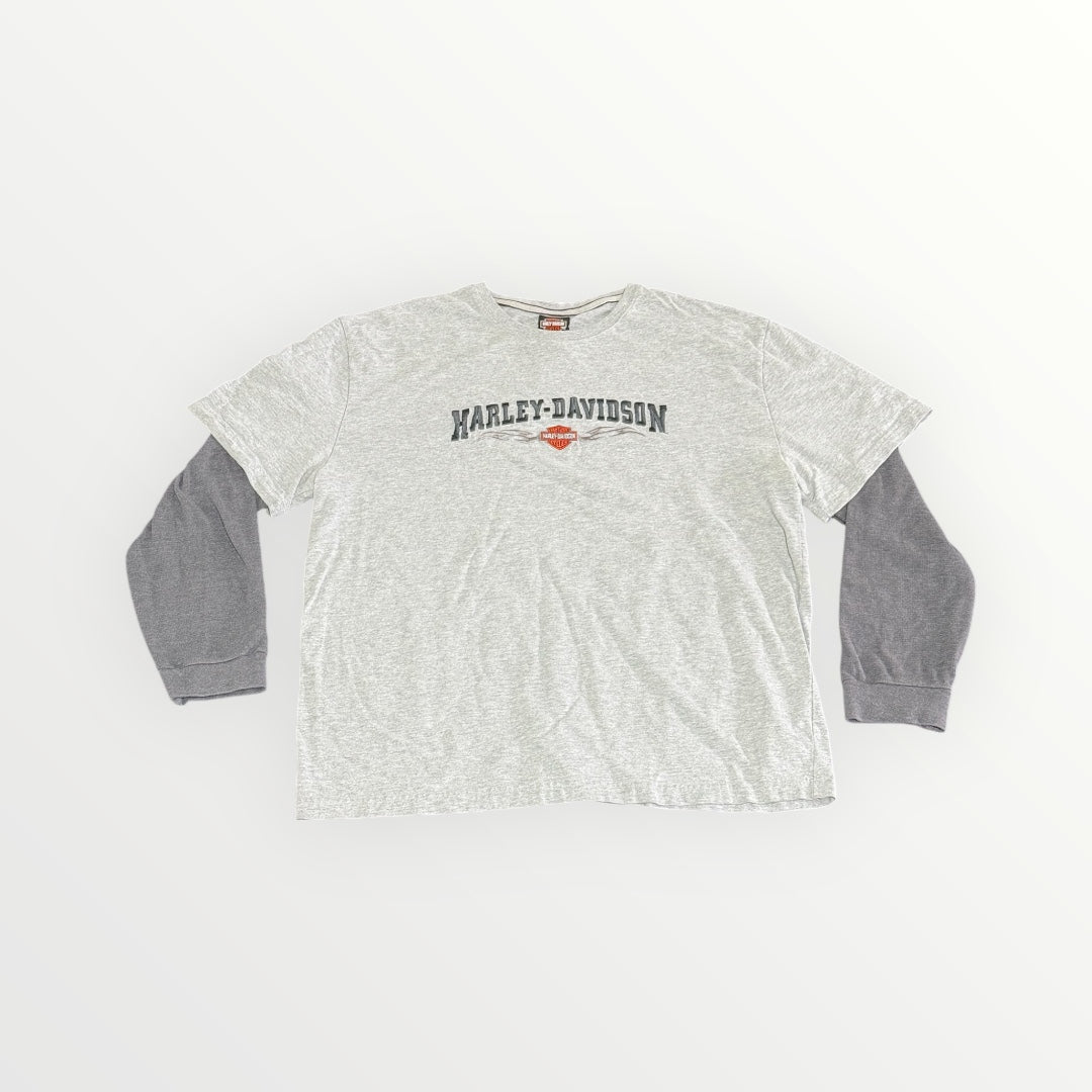 Vintage Double Layer Harley Davidson Tee