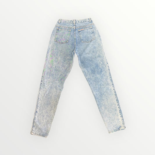 Vintage Acid Wash Sasson Jeans (W)