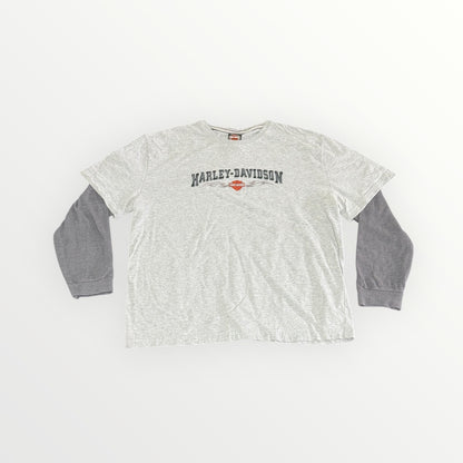 Vintage Double Layer Harley Davidson Tee