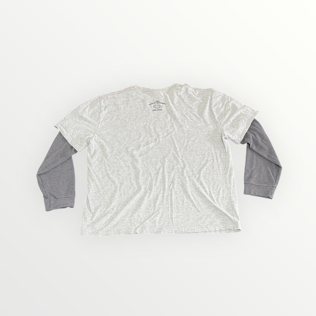 Vintage Double Layer Harley Davidson Tee